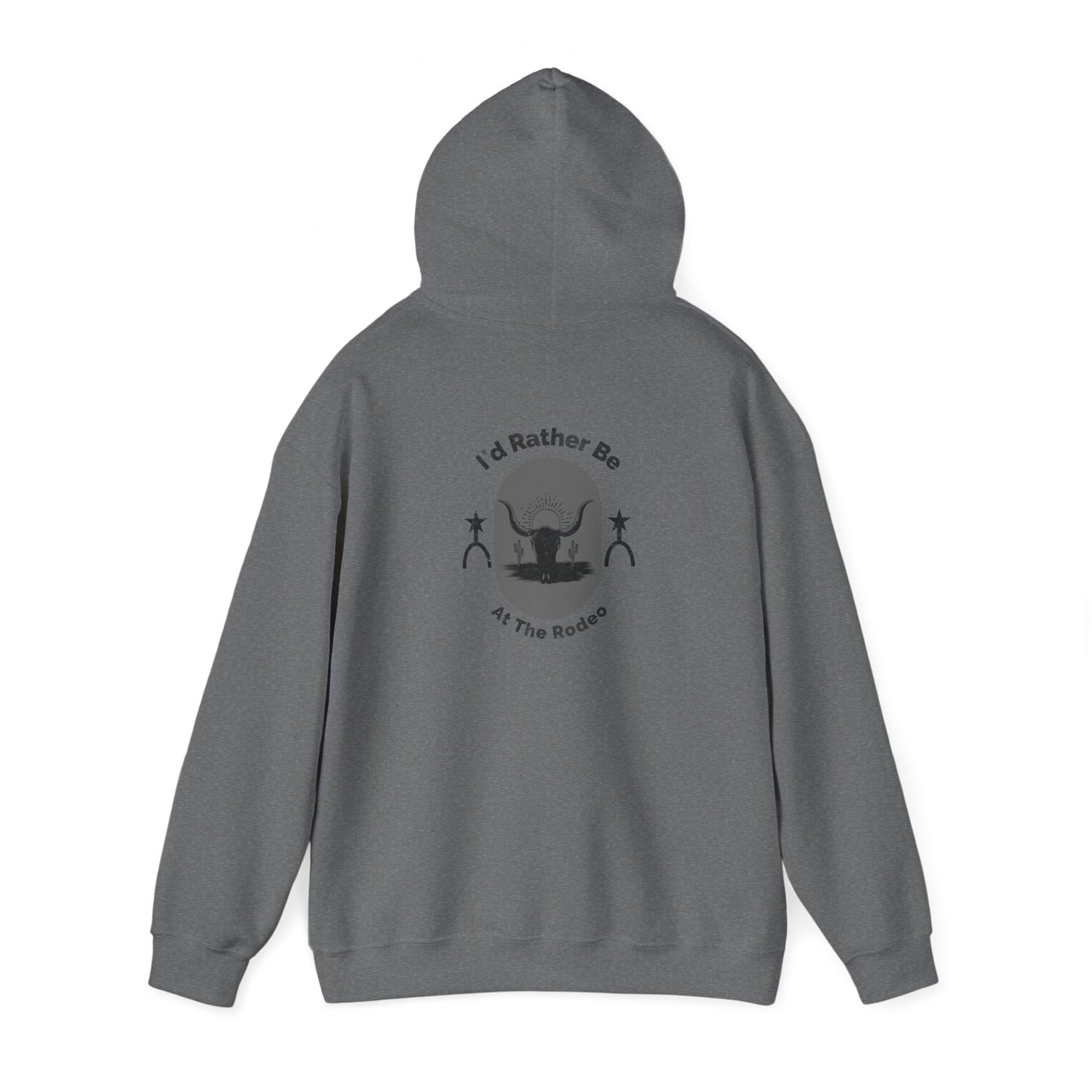 I'd Rather Be at the Rodeo - Heavy Blend Hoodie