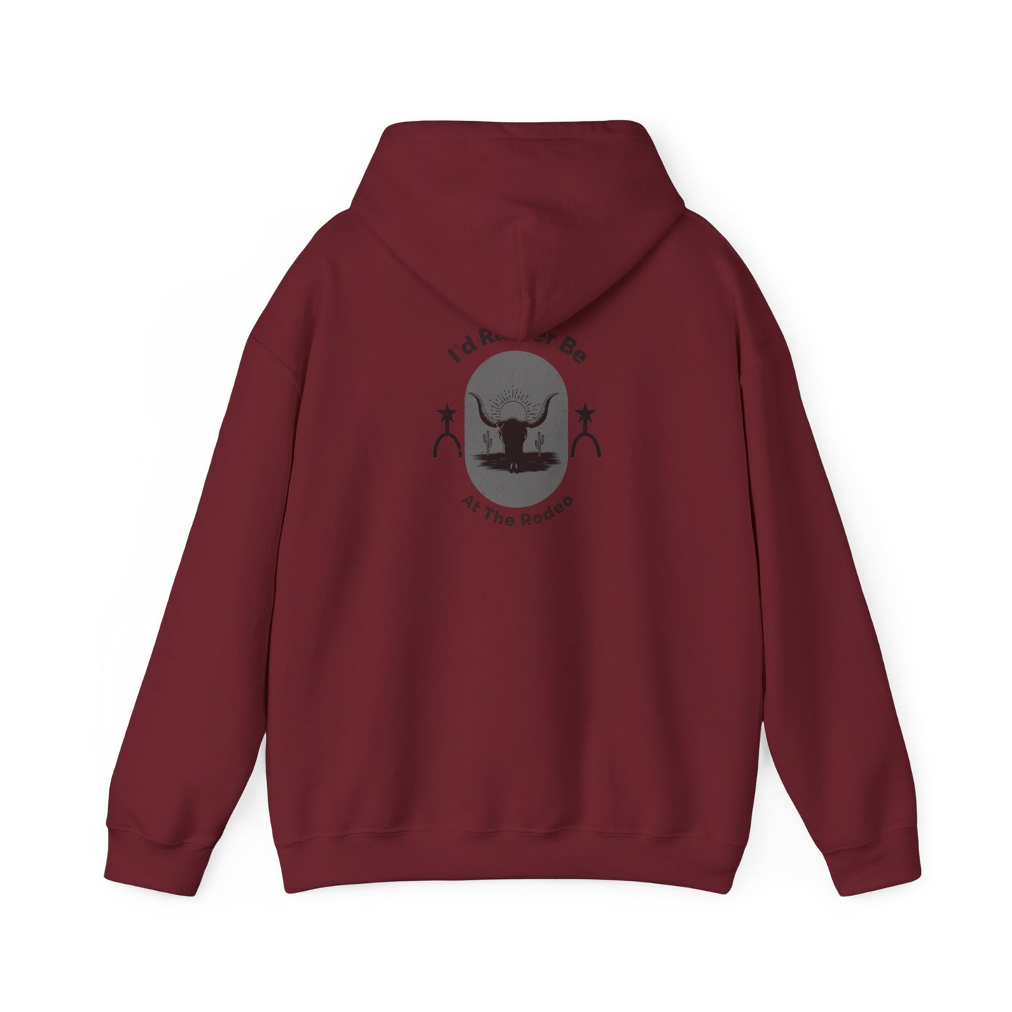 I'd Rather Be at the Rodeo - Heavy Blend Hoodie