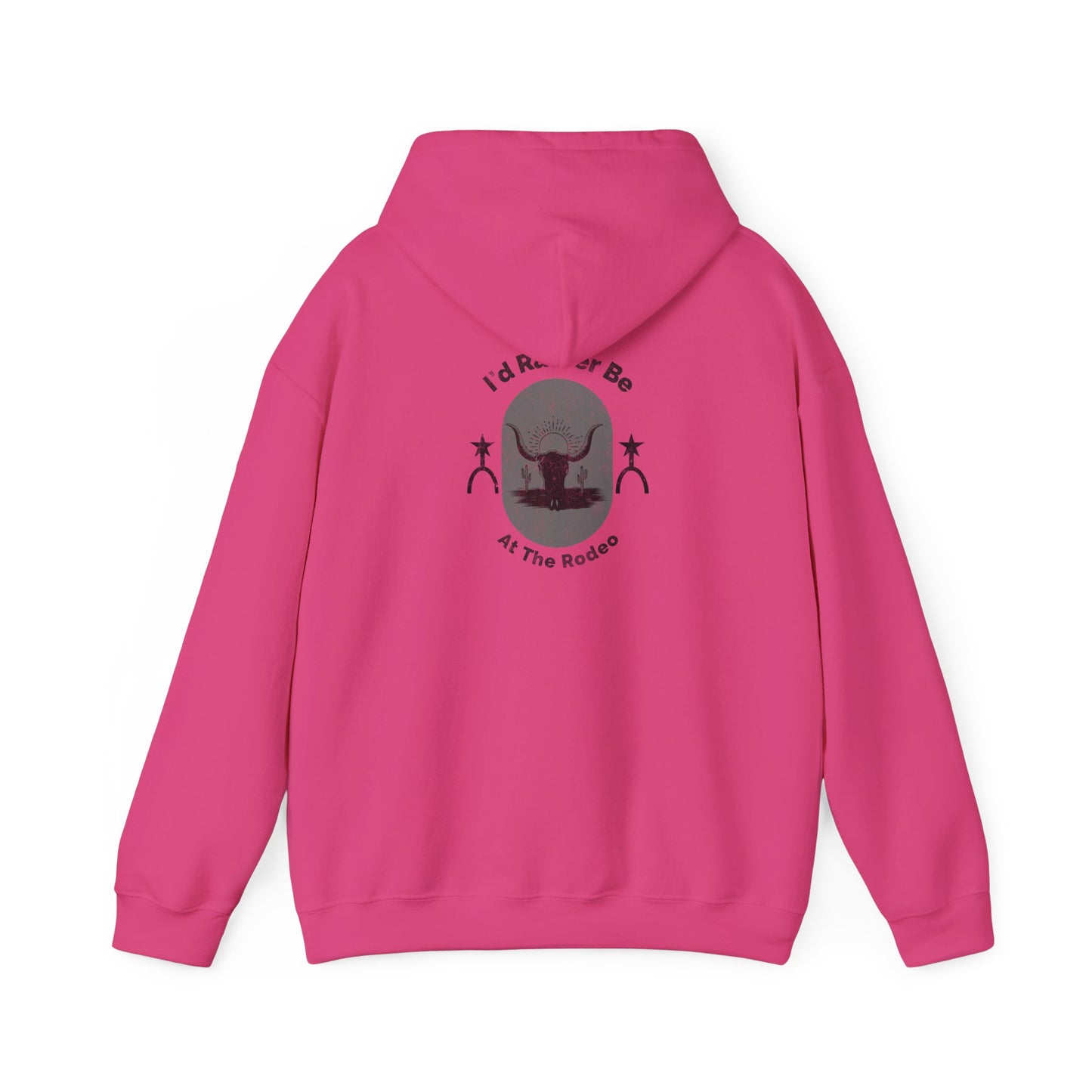 I'd Rather Be at the Rodeo - Heavy Blend Hoodie