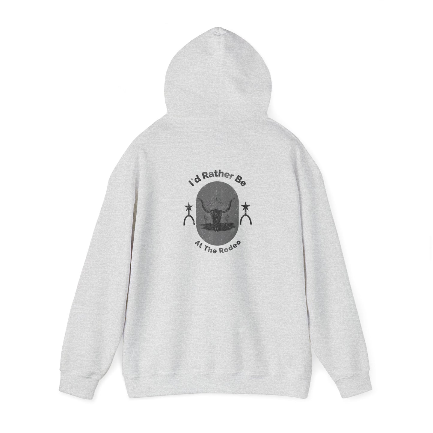 I'd Rather Be at the Rodeo - Heavy Blend Hoodie