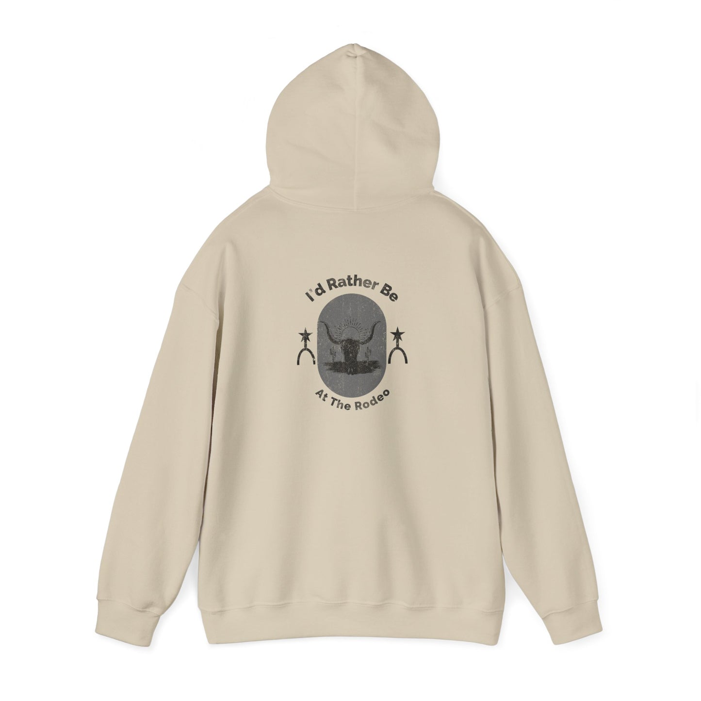 I'd Rather Be at the Rodeo - Heavy Blend Hoodie